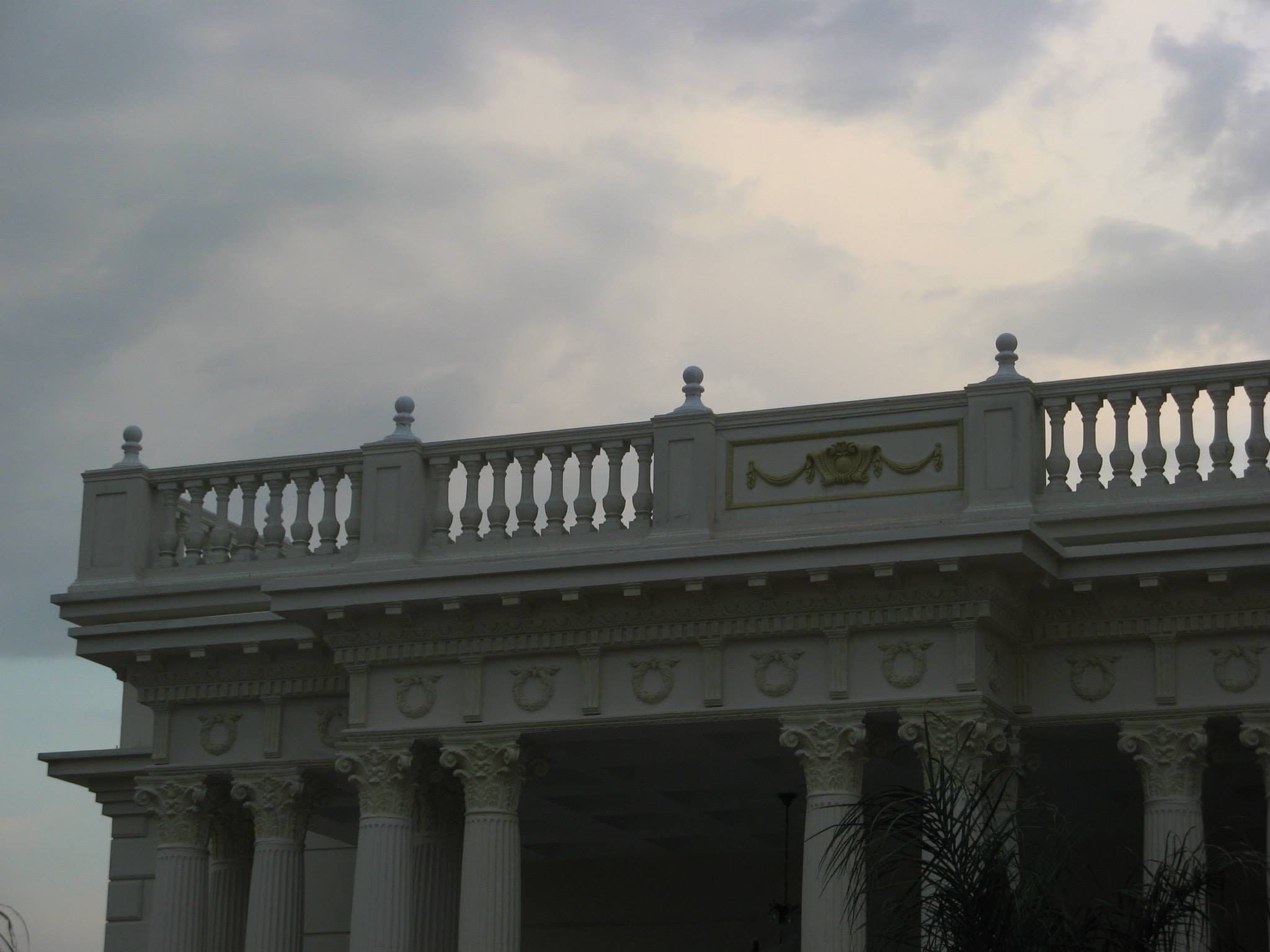 Classical facade ornament
