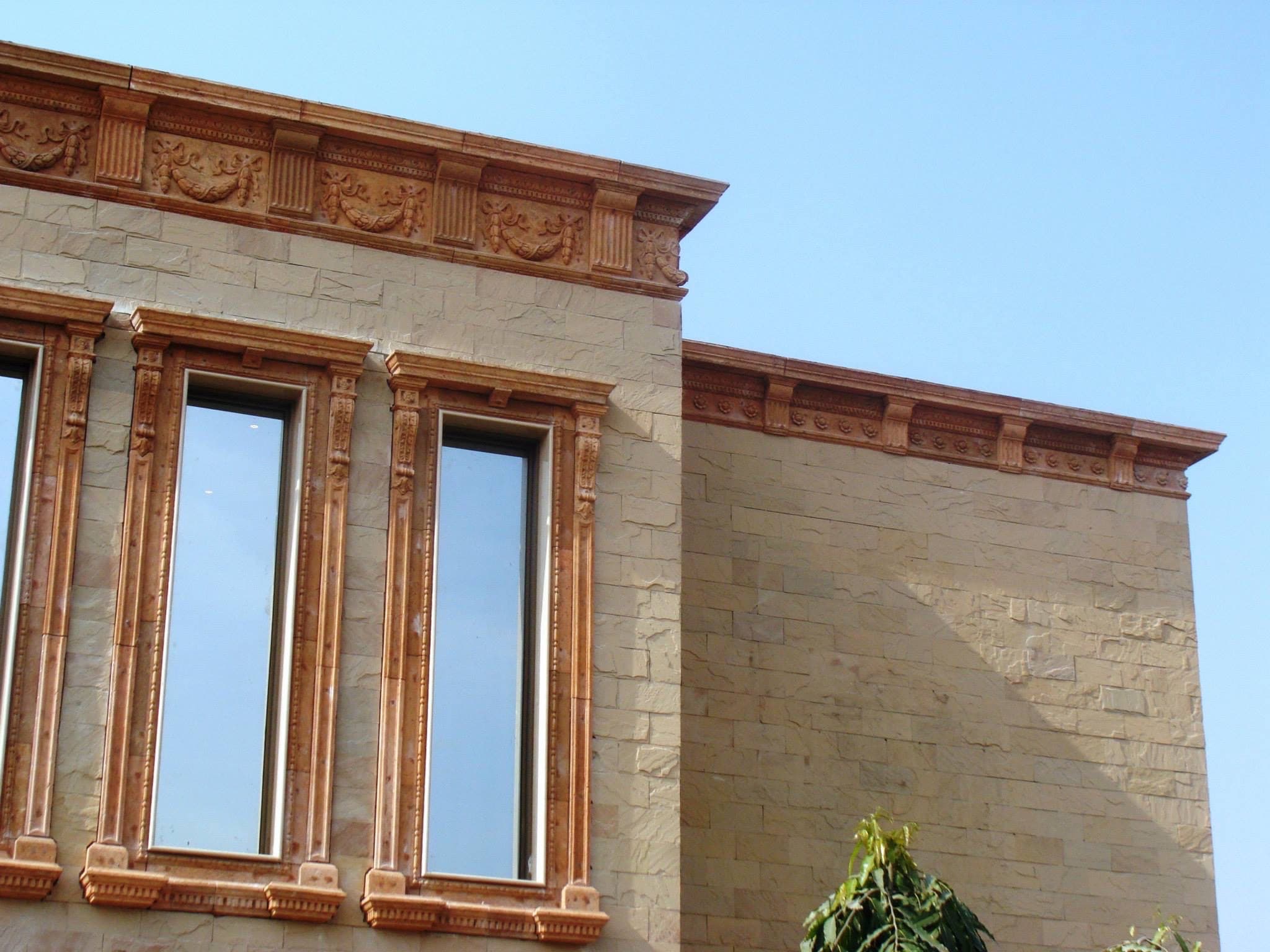 Classical facade ornament