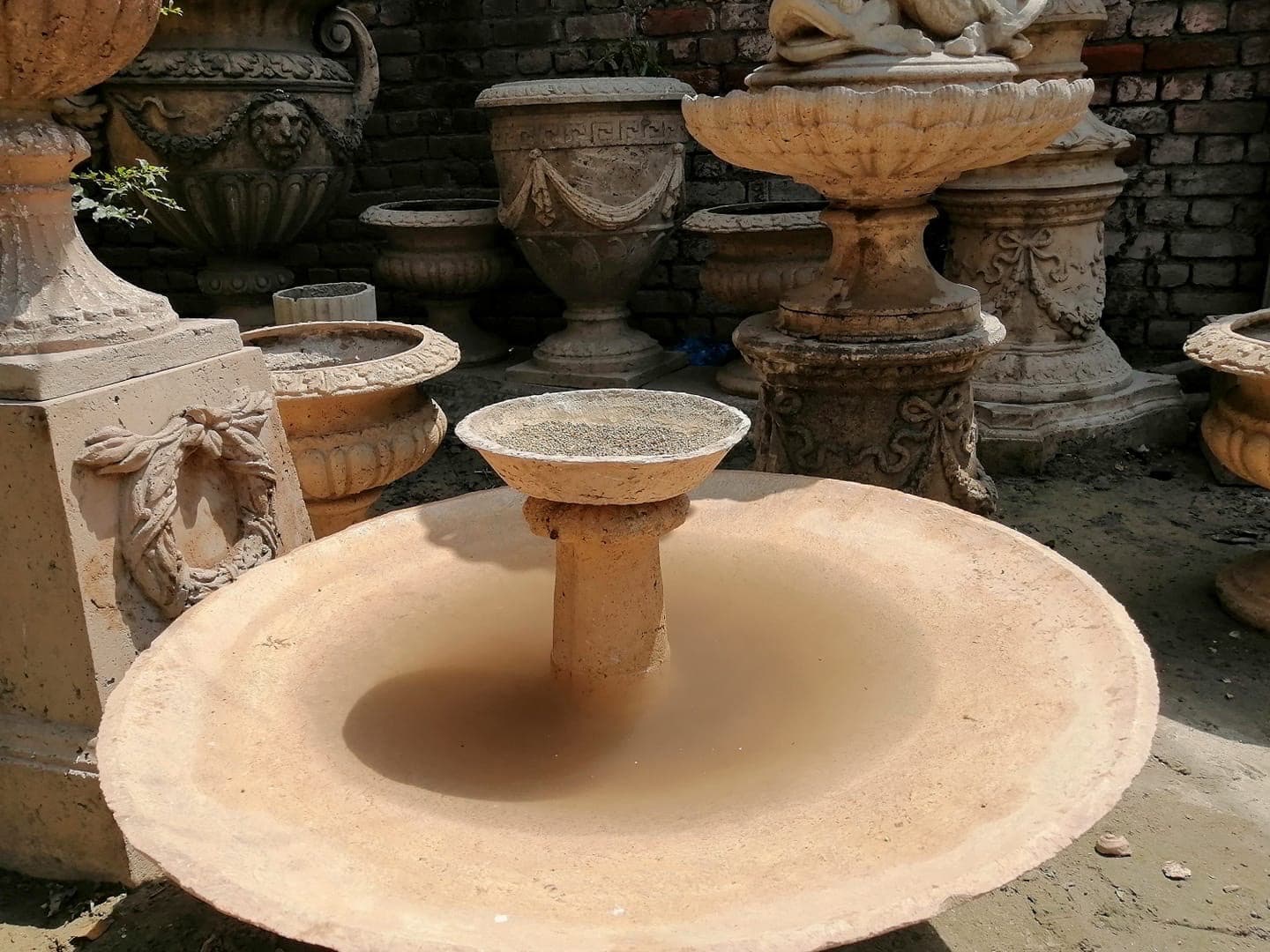 Stone garden piece: Mobile uploads