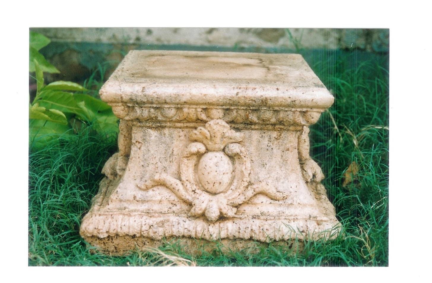 Stone garden piece