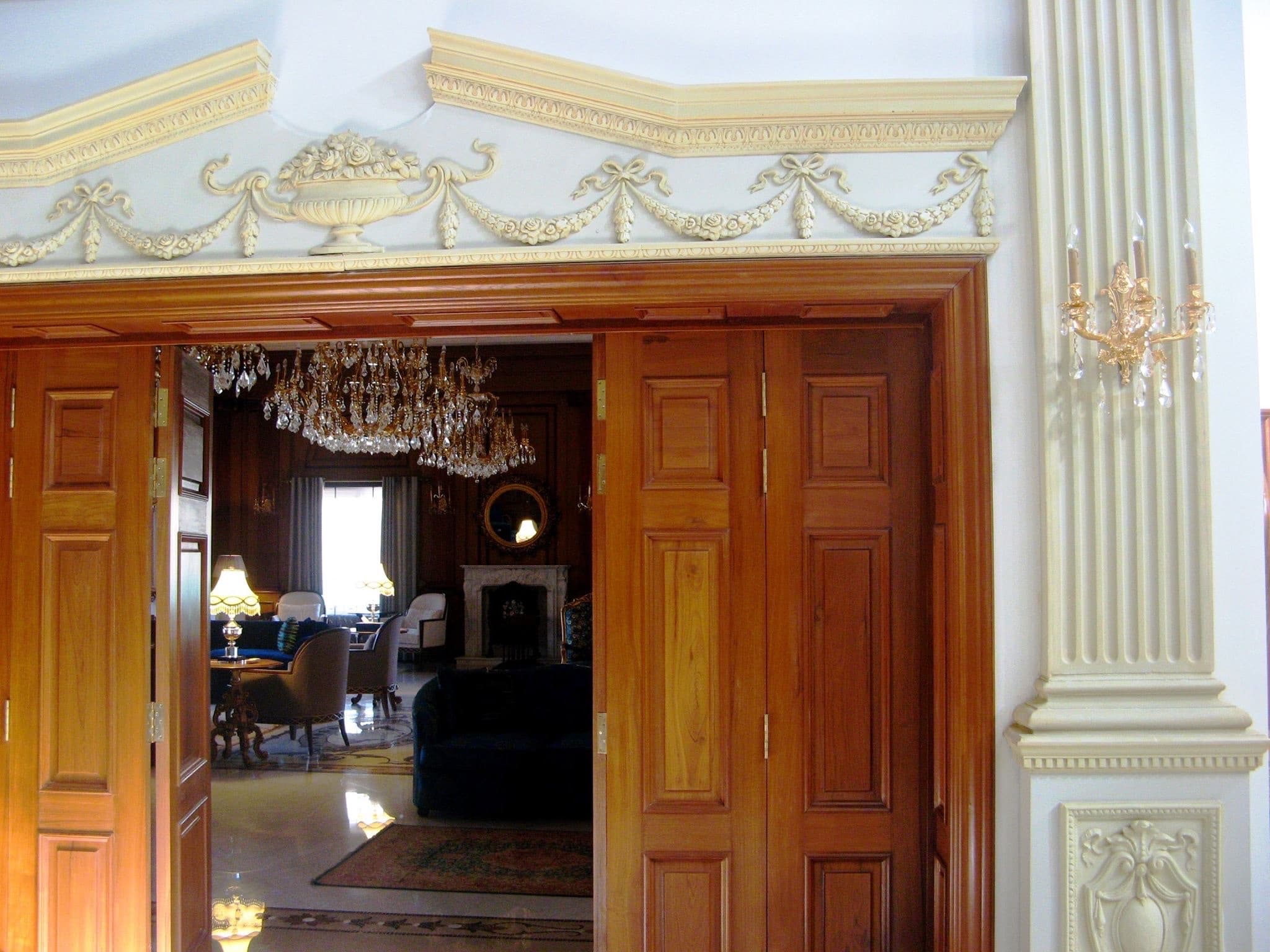 Plaster interior ornament