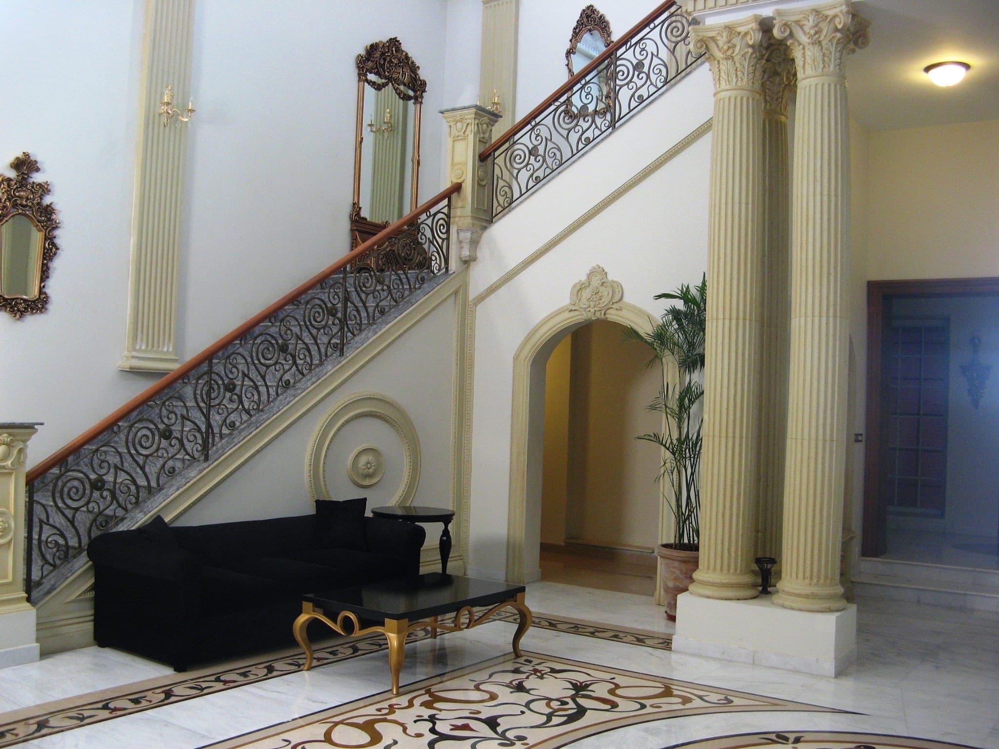 Plaster interior ornament