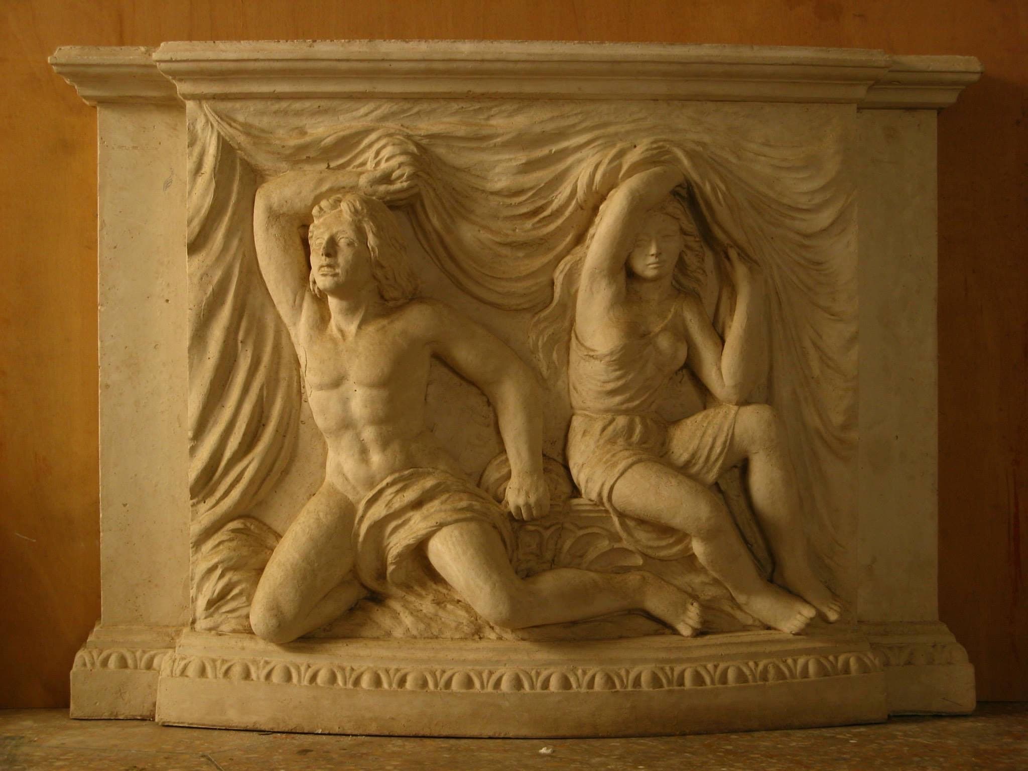 Plaster interior ornament: Hidden Treasure