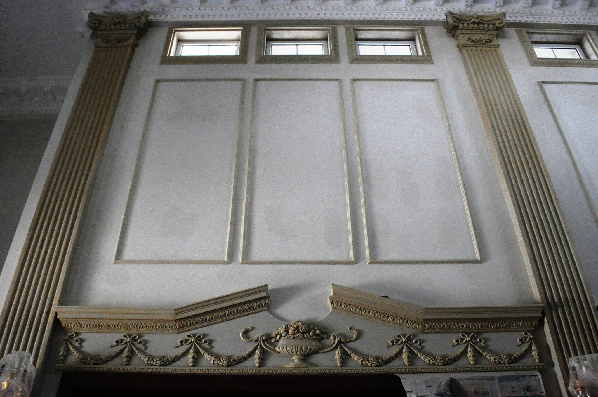 Plaster interior ornament
