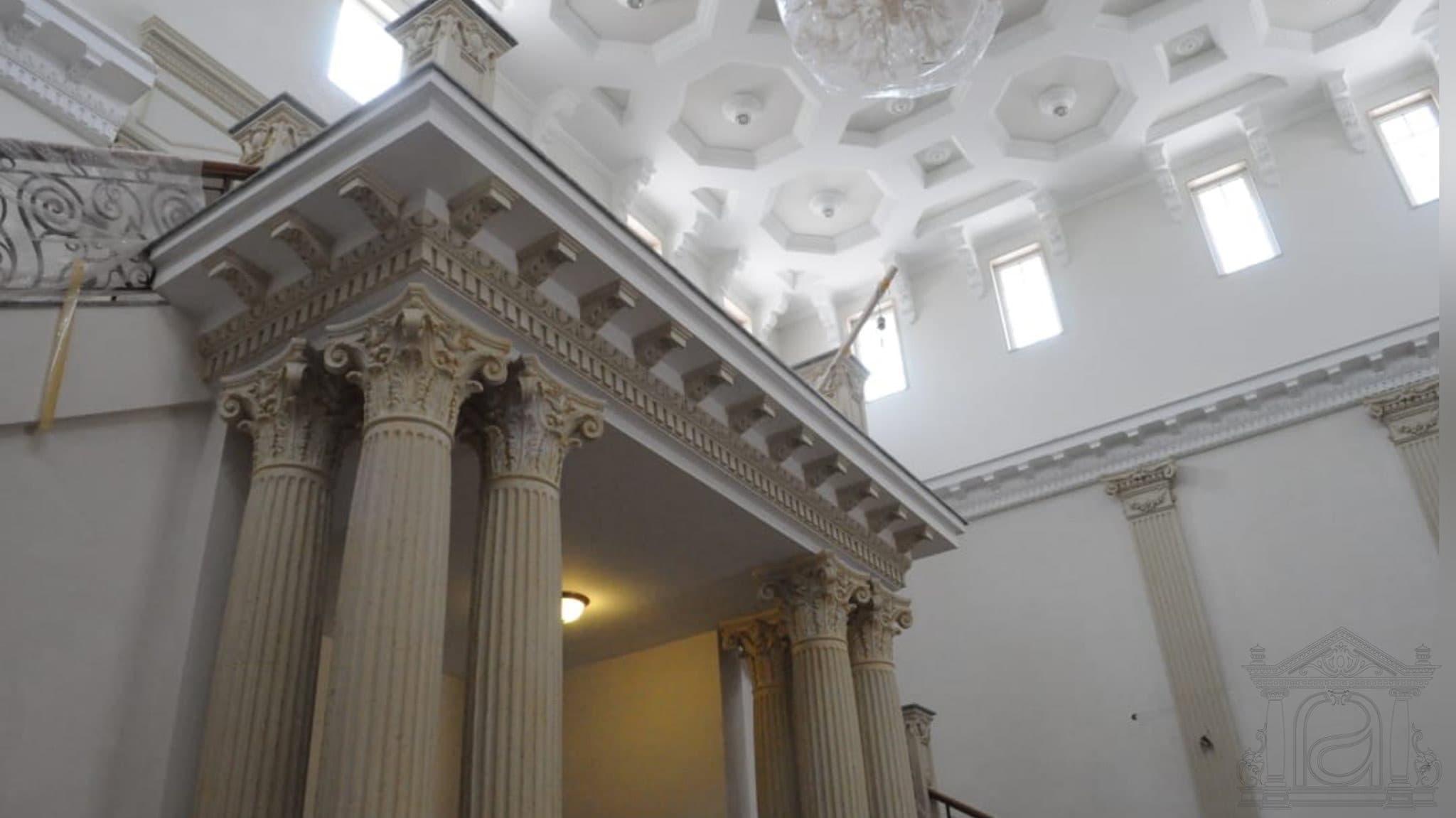Plaster interior ornament