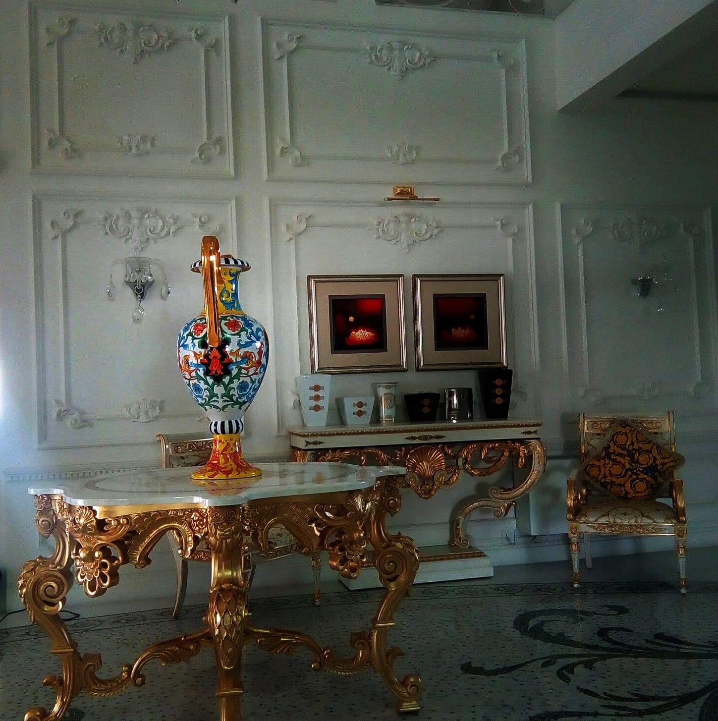 Plaster interior ornament