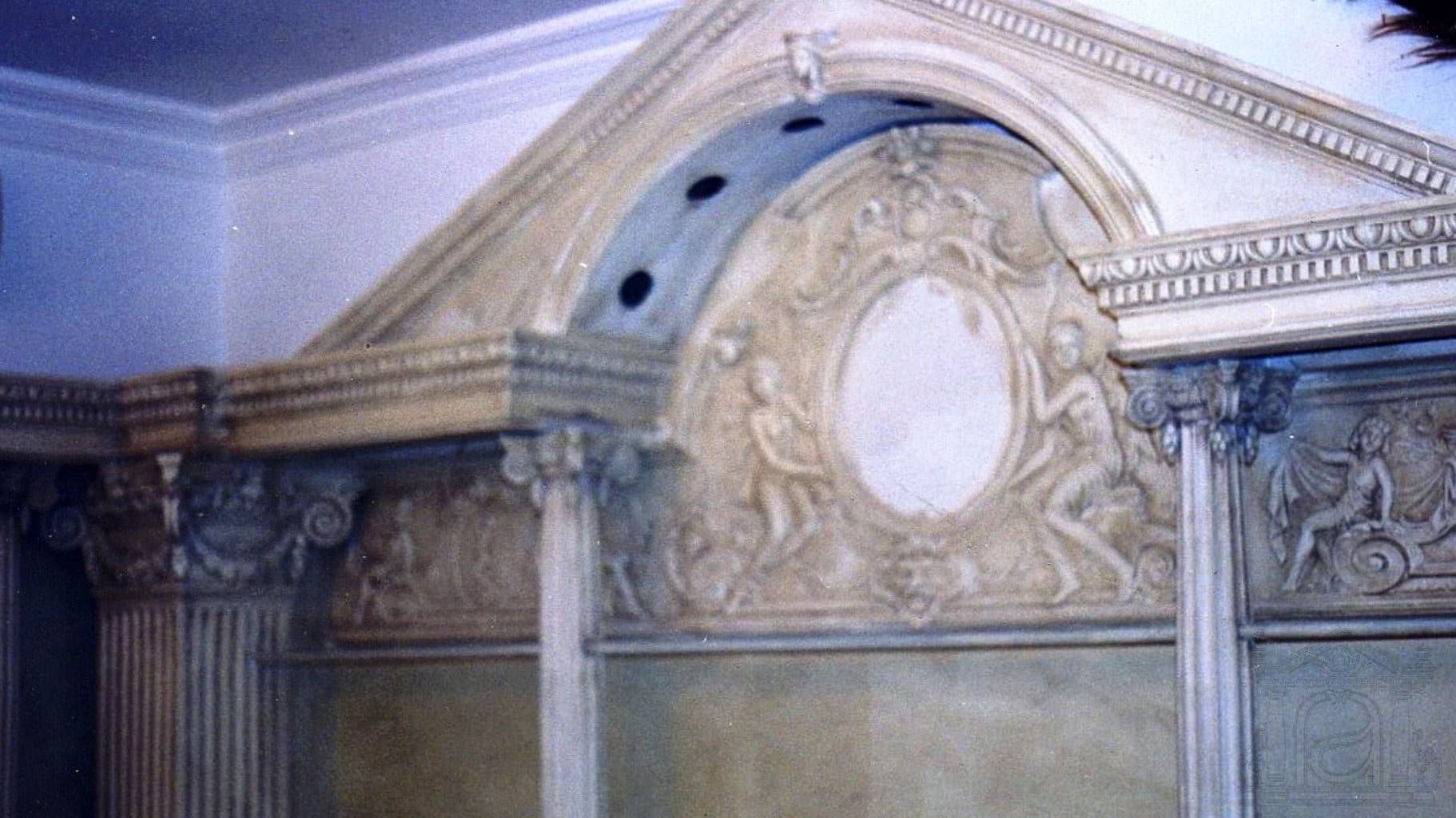 Plaster interior ornament