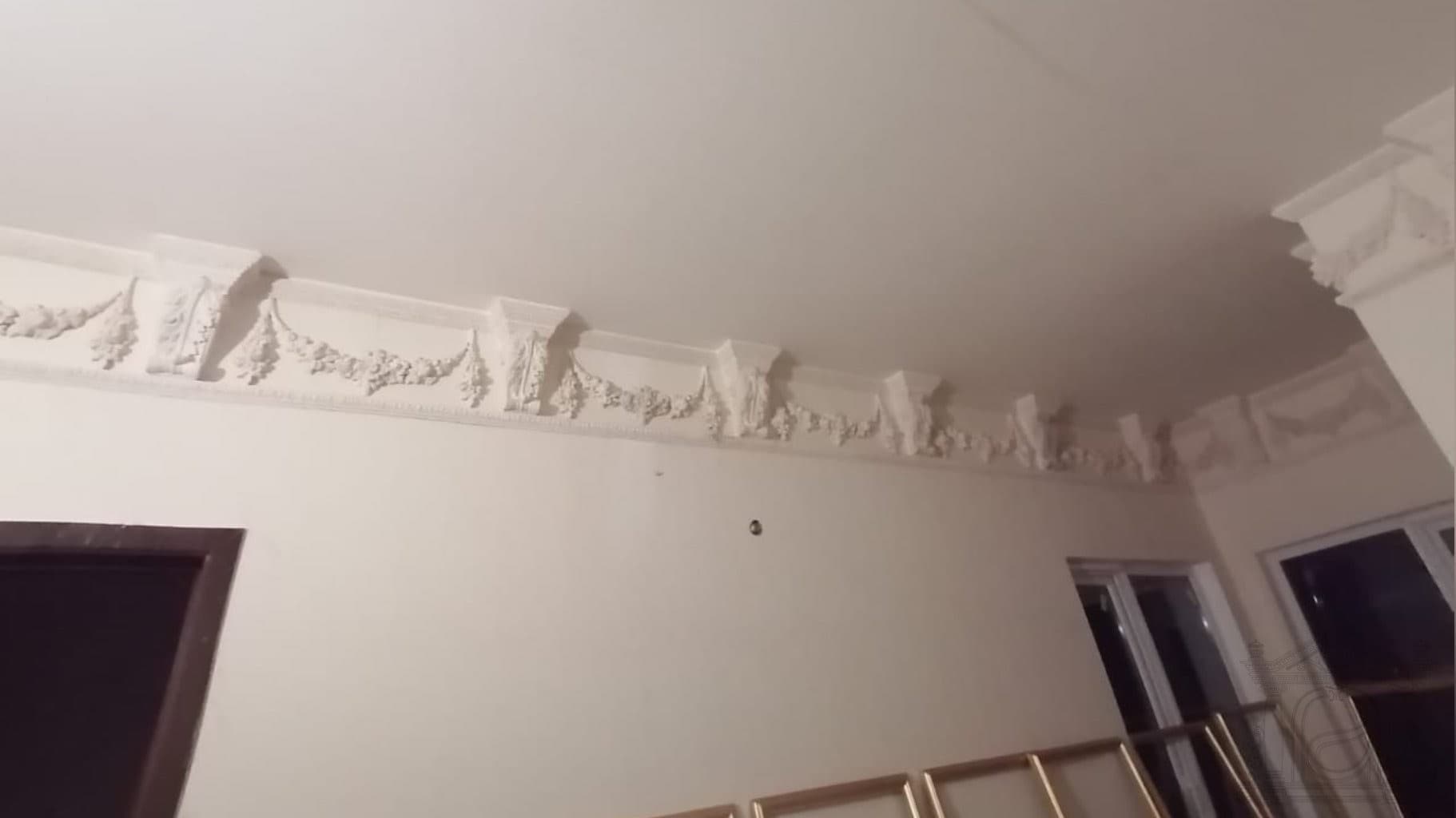 Plaster interior ornament