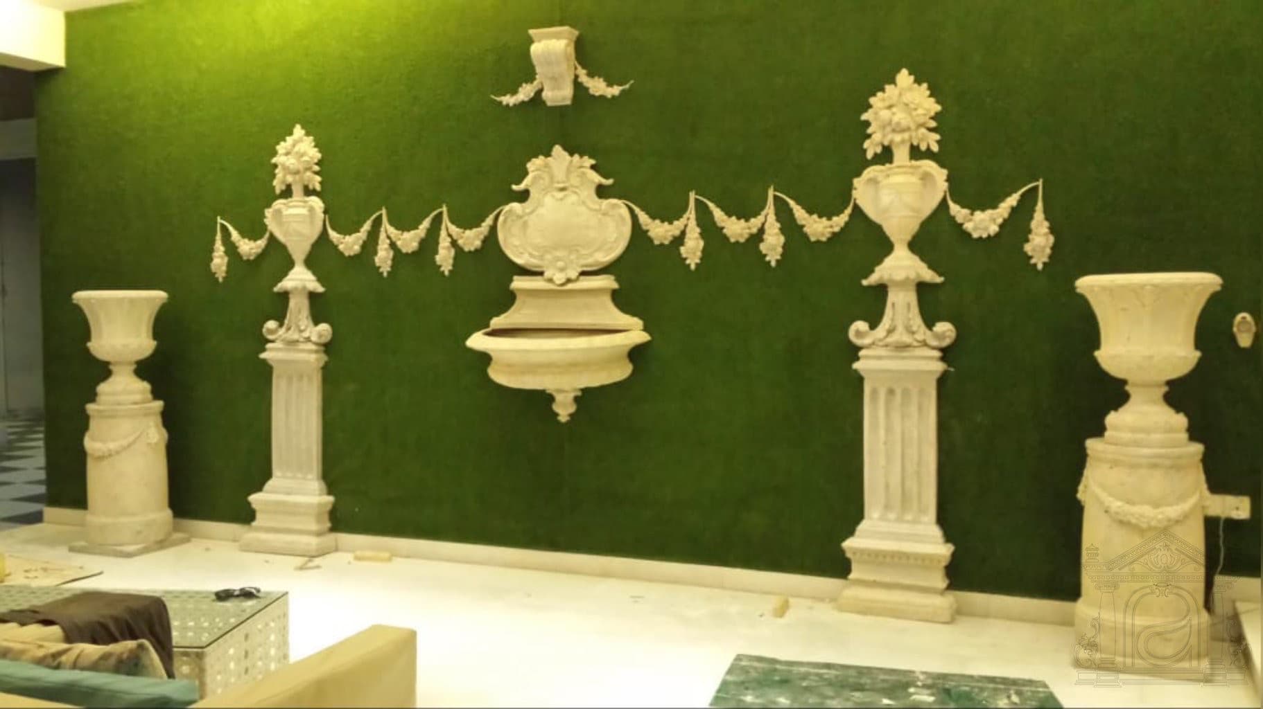 Plaster interior ornament