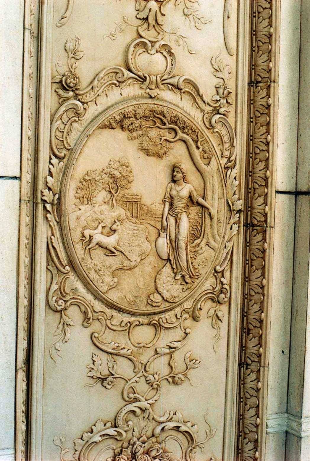 Plaster interior ornament