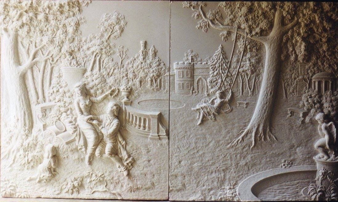 Plaster interior ornament