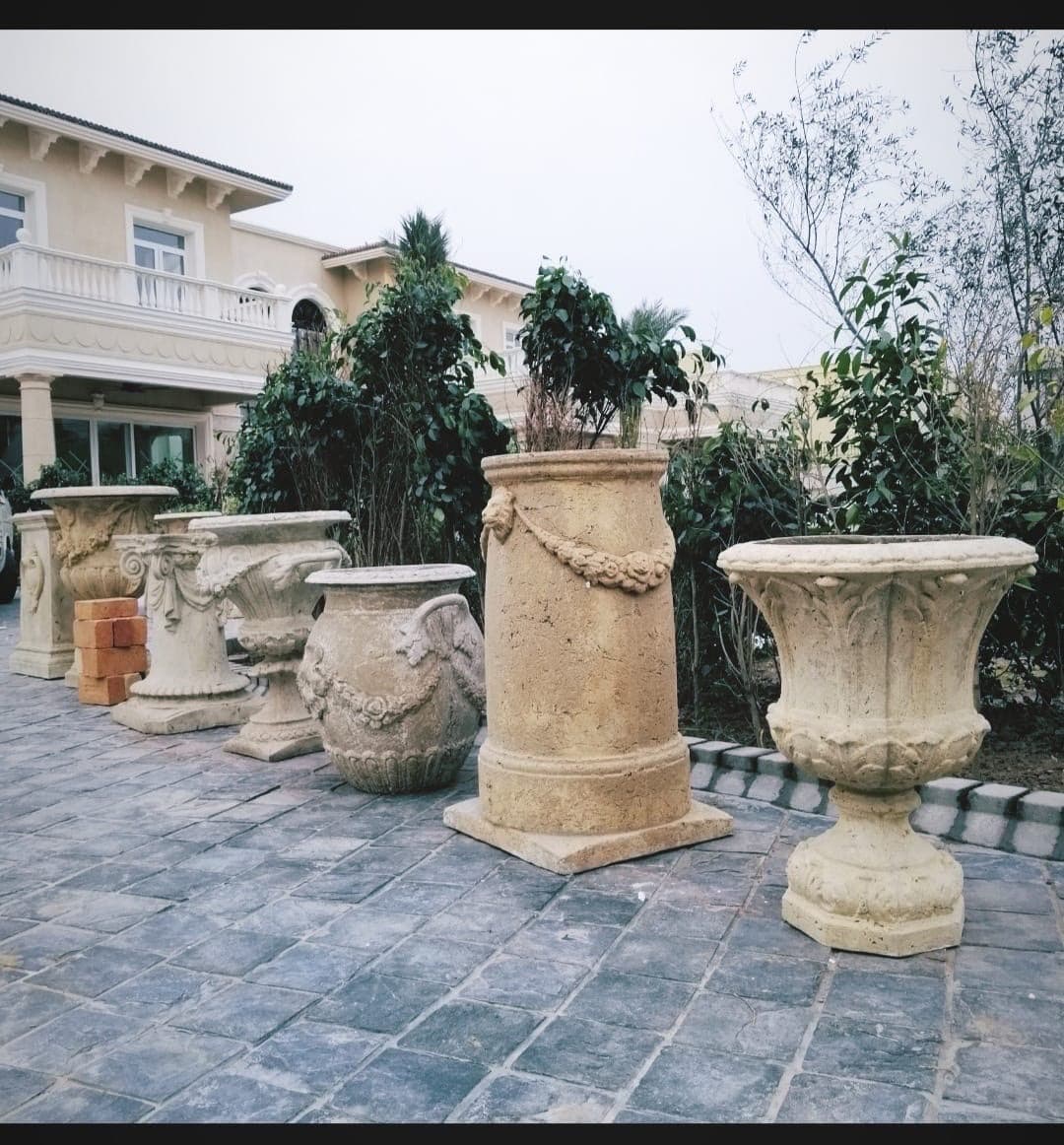 Classical urn planter: Mobile uploads
