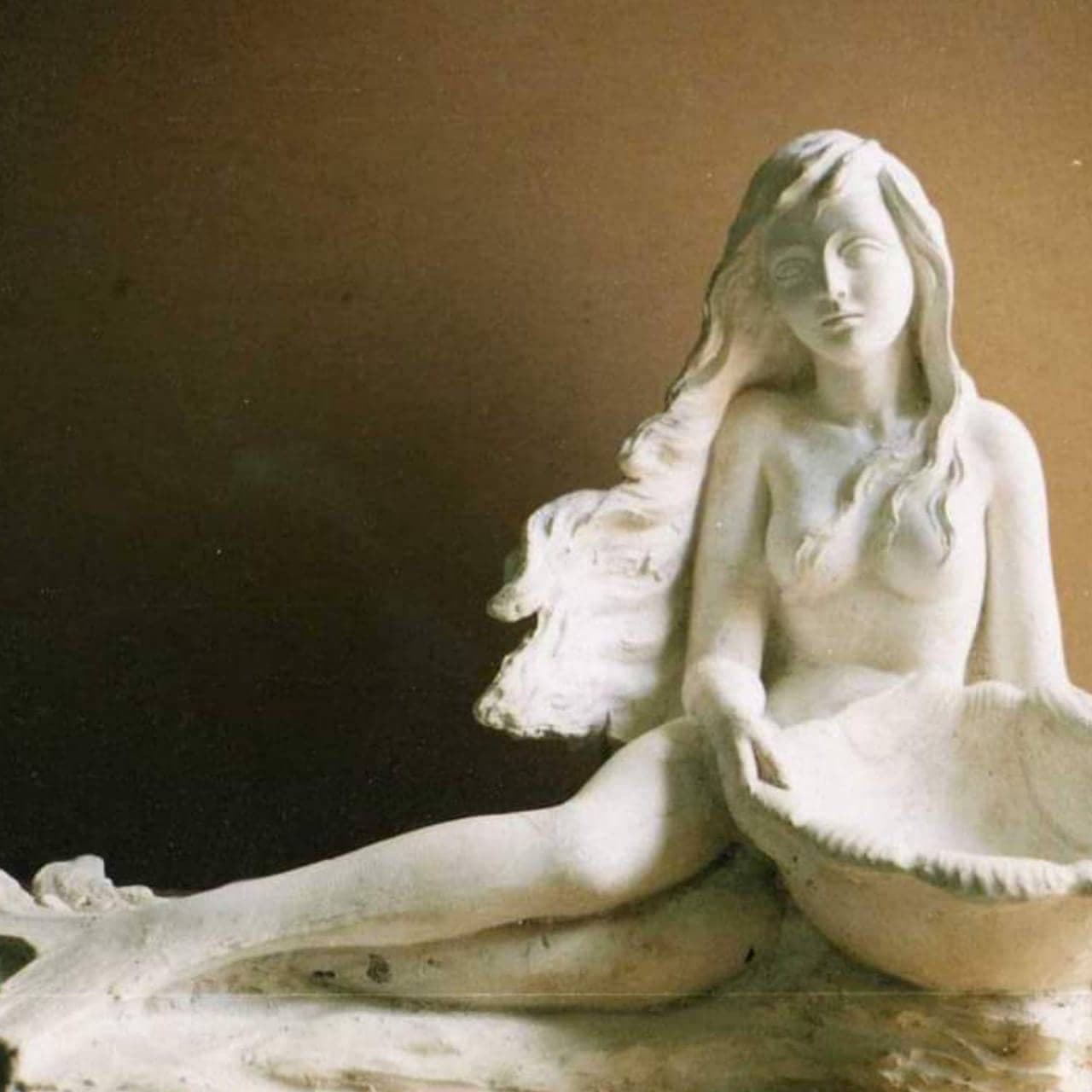 Sculpture by Shahid Hussain: Mermaid