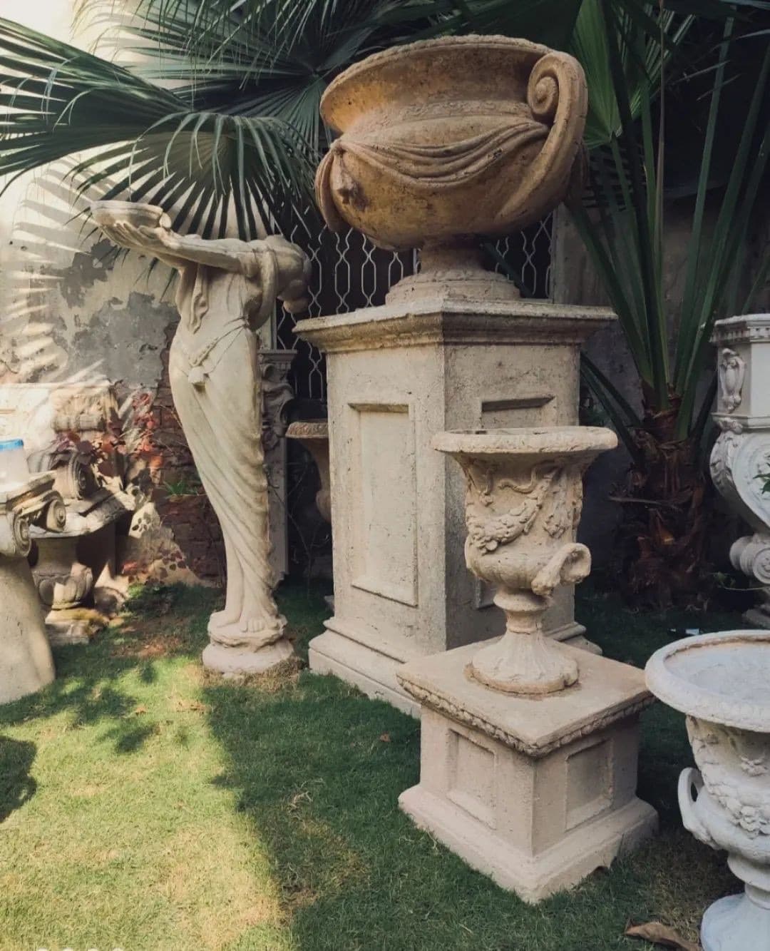 Sculpture by Shahid Hussain: Garden With a View