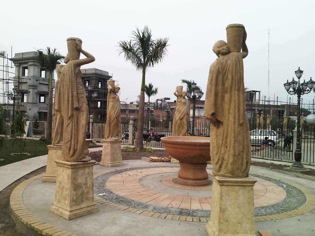 Sculpture by Shahid Hussain: Spring Homes