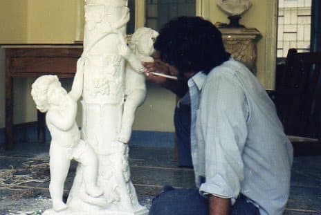 Archive photograph from the studio