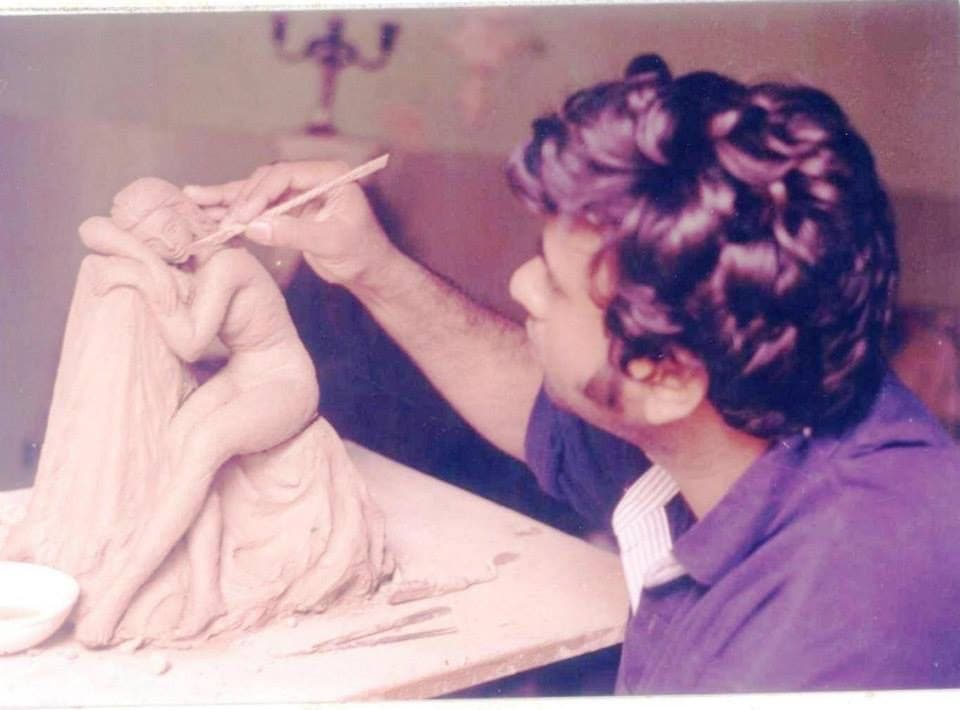 Archive photograph from the studio